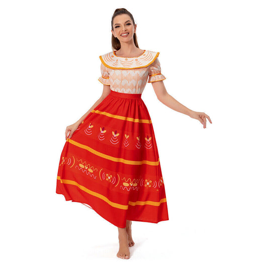 Adult Encanto Dolores Madrigal Cosplay Costume Dolores Dress Encanto Costume For Halloween Costumes