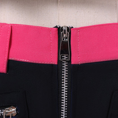 KPop Demon Hunters Rumi Costume Yellow Jacket Shorts Deluxe Full Set